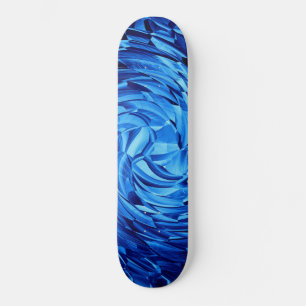 Skateboard planche à roulettes en cristal d'eau