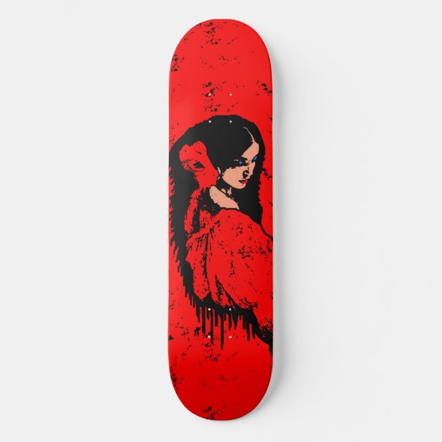 Skateboard Planche à roulettes espagnole Love (Recto)