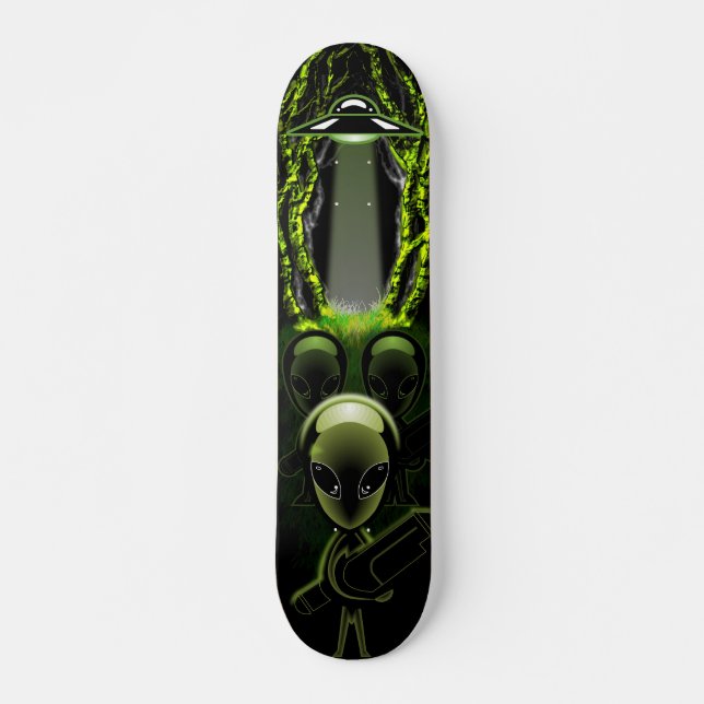 Skateboard Planche à roulettes étrangère d'envahisseurs (Devant)