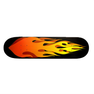 Skateboard Planche à roulettes flamboyante