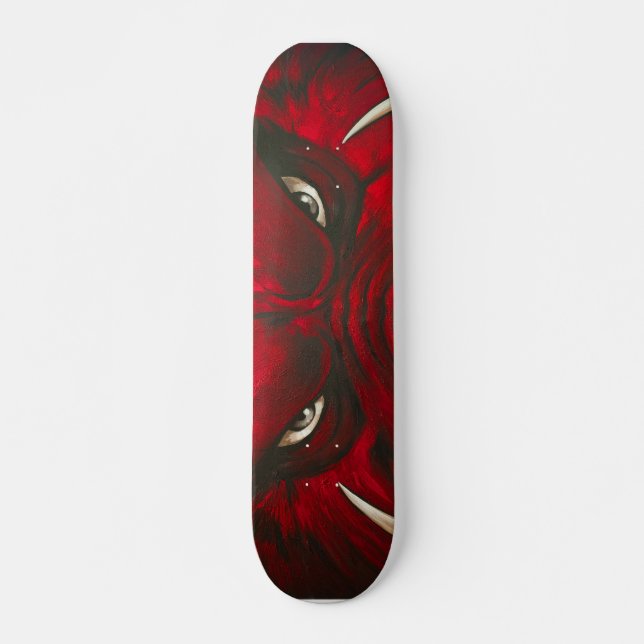 Skateboard Planche à roulettes folle de porc (Devant)