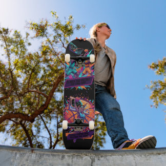 Skateboard Planche à roulettes graphique de victoire de baske