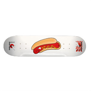 Skateboard Planche à roulettes heureuse mignonne heureuse de