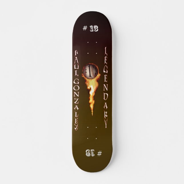 Skateboard Planche à roulettes légendaire de Gonzalez (Devant)