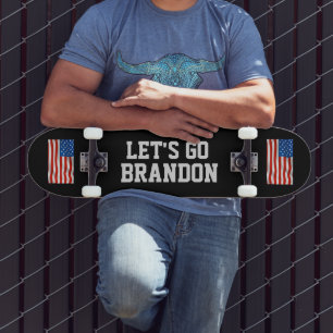 SKATEBOARD PLANCHE À ROULETTES LET'S GO BRANDON