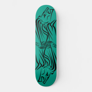 Skateboard Planche à roulettes Lions en course