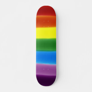 Skateboard Planche à roulettes mélange arc-en-ciel