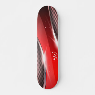 Skateboard Planche à roulettes Metallic Background Art 1