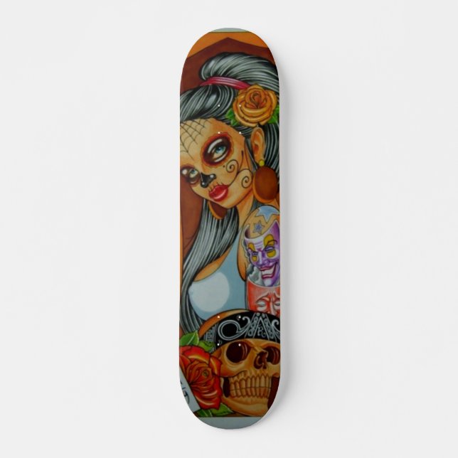Skateboard planche à roulettes mexicaine (Devant)