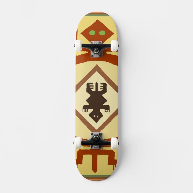 Skateboard Planche à roulettes Mimbres Turtle (Recto)