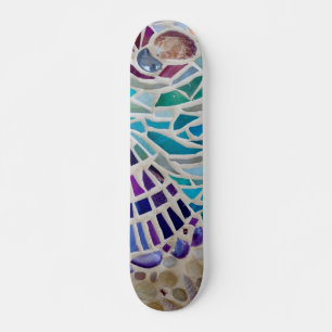 Skateboard Planche à roulettes Mosaïque