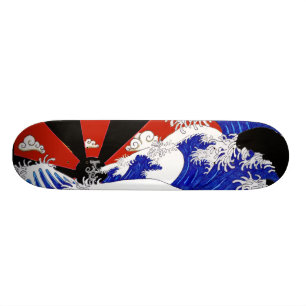 Skateboard Planche à roulettes noire de Sun Nippon
