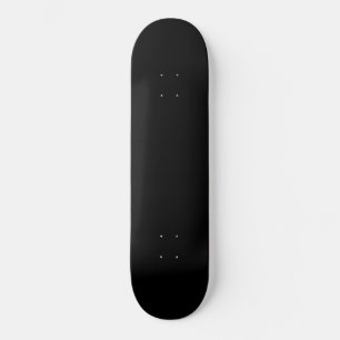 Skateboard Planche à roulettes noire vierge