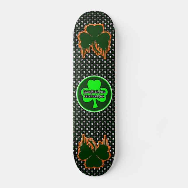 Skateboard Planche à roulettes officielle de radio de roche (Recto)
