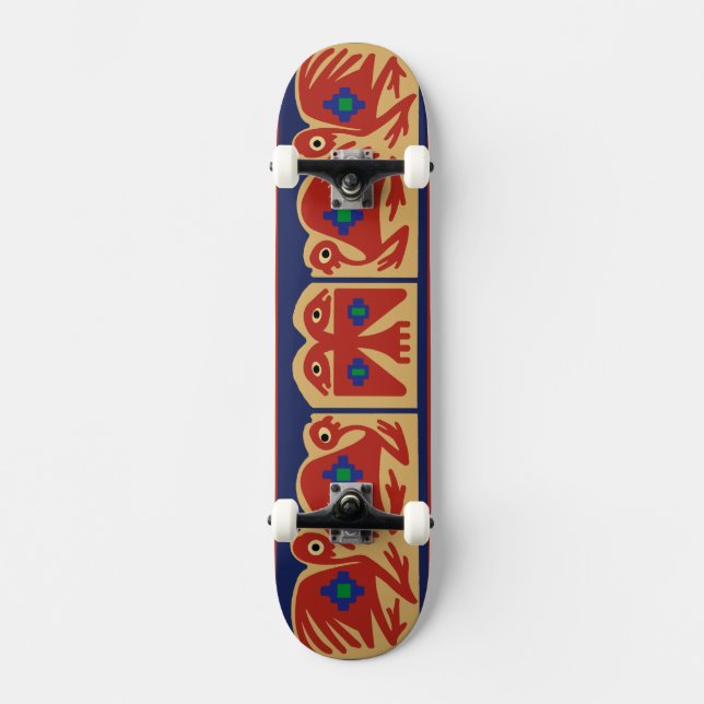 Skateboard Planche à roulettes péruvienne (Recto)