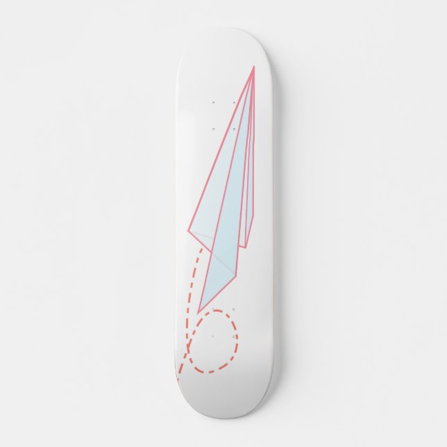 Skateboard Planche à roulettes plate de papier (Devant)