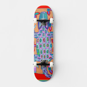 Skateboard Planche à roulettes pour sports extrêmes crocodile