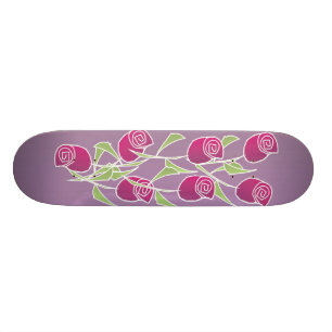 Skateboard Planche à roulettes rose