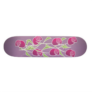Skateboard Planche à roulettes rose