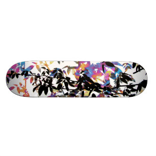 Skateboard Planche à roulettes rose de vigne