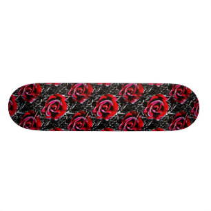 Skateboard Planche à roulettes rose gothique