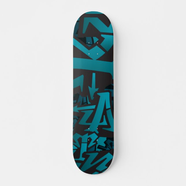 Skateboard Planche à roulettes unique de graffiti (Devant)