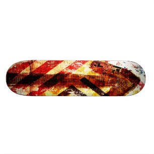 Skateboard planche à roulettes urbaine de graffiti