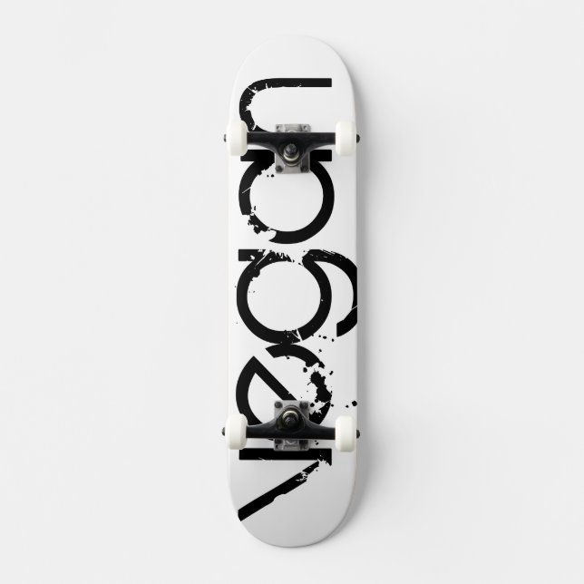 Skateboard Planche à roulettes végétalienne puissante (Recto)