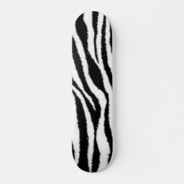 Skateboard planche à roulettes zebra