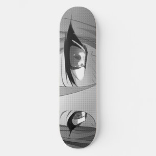 Skateboard Planche De Patinage Triste Anime Eyes