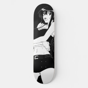 Skateboard Planche de planche à roulettes Angry Anime