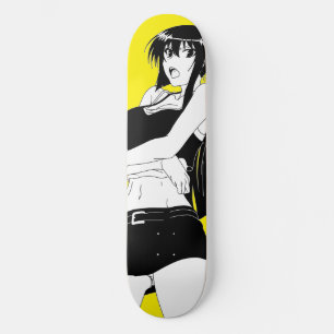 Skateboard Planche de planche à roulettes Angry Anime