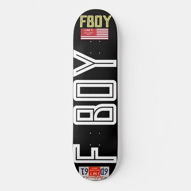 Skateboard Planche de skate-forme FBOY OFFICIAL 8 1/4" (Recto)