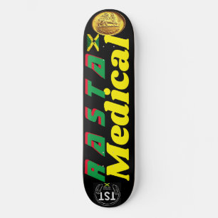 Skateboard Planche de skate-forme RASTA MÉDICALE 8 1/2"