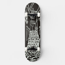 Planche de skate Plan de ligne des îles Baléares