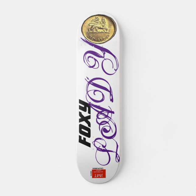 SKATEBOARD PLANCHE FOXY LADY (Recto)
