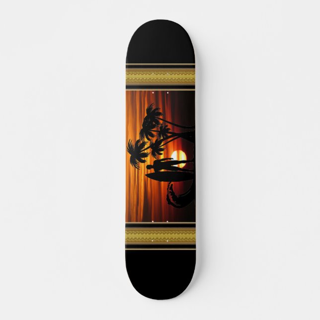 Skateboard Planche surfer (Devant)