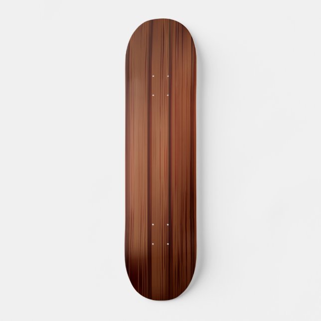 Skateboard Plancher en bois (Recto)