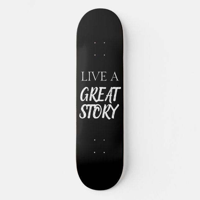 SKATEBOARD PLANCHER MOTS POSTIFS GRANDE VIE (Recto)