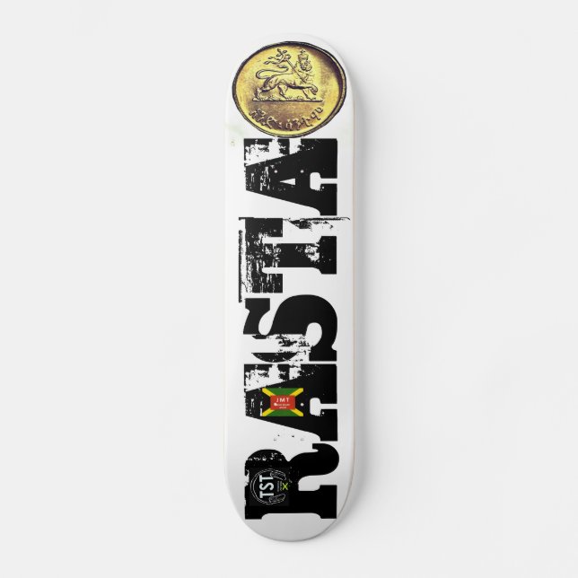 SKATEBOARD PLANCHER OFFICIEL RASTA JMT (Recto)