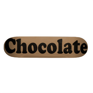 Skateboard Planches à roulettes de chocolat
