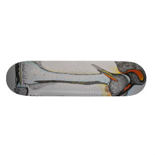 Skateboard Planches à roulettes de pingouin, planche à