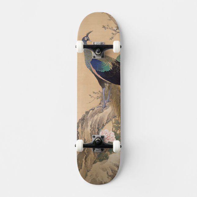 Skateboard Planches à roulettes japonaises d'art (Recto)
