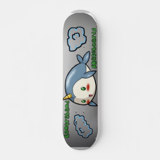 Skateboard Planches à roulettes Narwhal de contrebande dans (Devant)