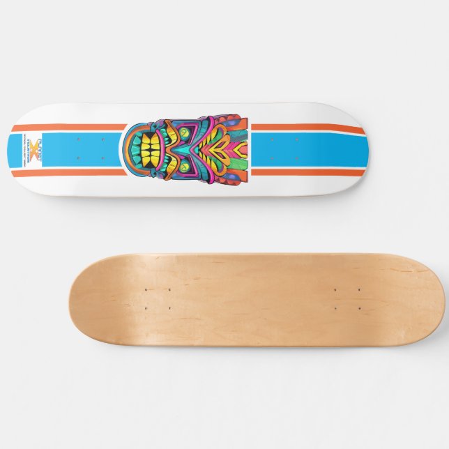 Skateboard Planet X Tiki King 01 (Horz)