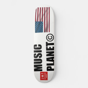 SKATEBOARD PLANÈTE DE MUSIQUE SKATEBOARDS / JMT USA