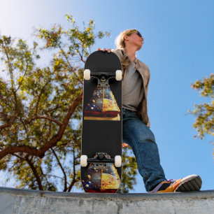 Skateboard Planètes intégrées