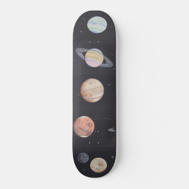 Skateboard PLANETS skate (Recto)