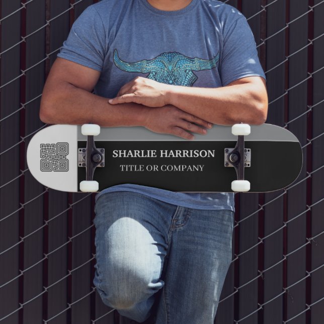 Skateboard Planificateur avec code QR (Extérieur 3)