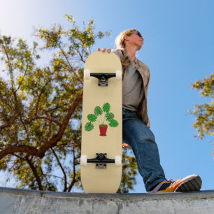 Skateboard Plante Monstera pour la Fête des Mères